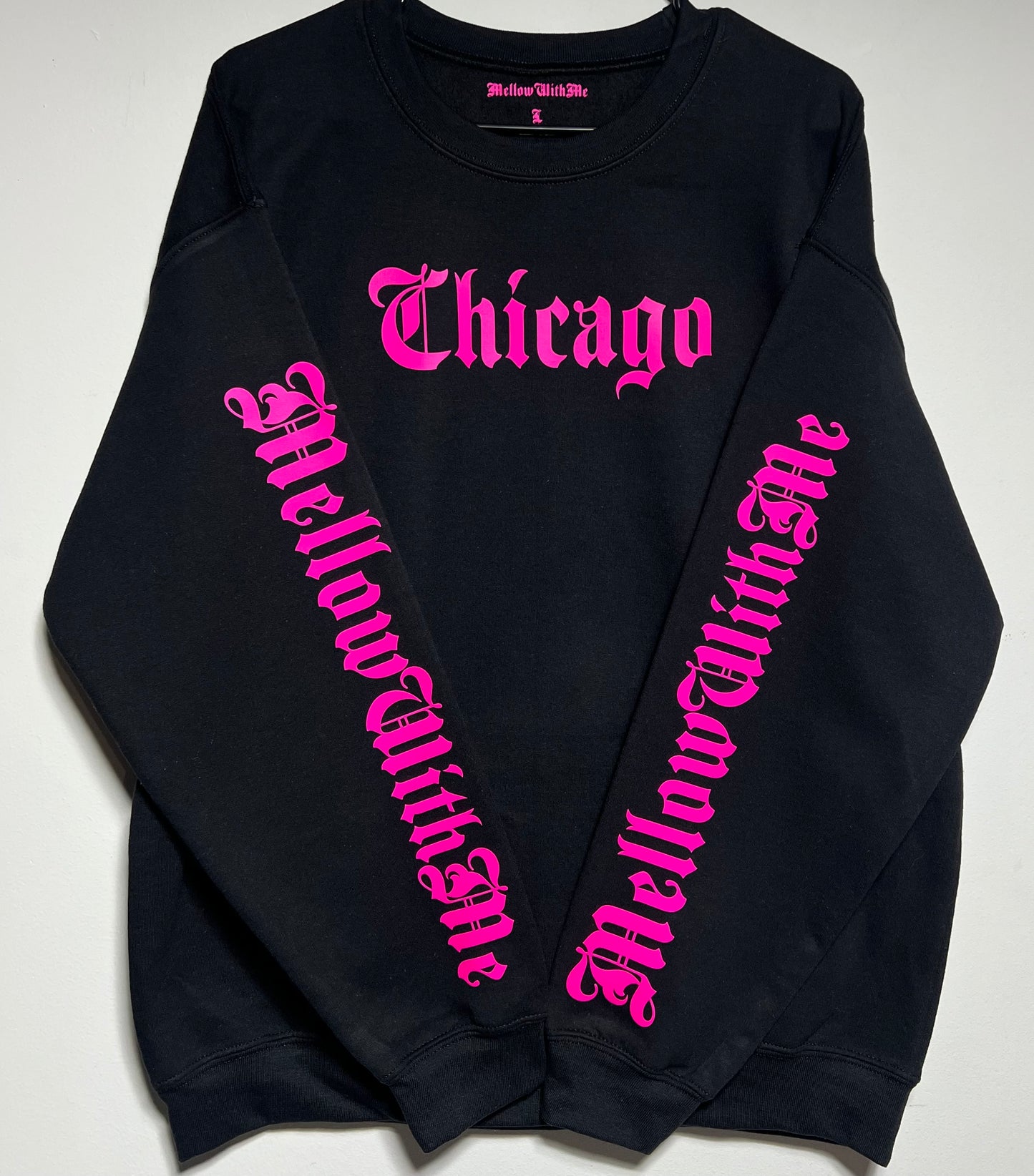 Chicago MellowWithMe Pink CreckNeck 👽 Glow In the Dark!