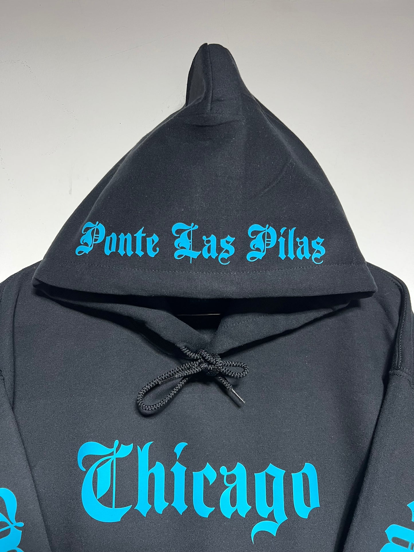 Chicago Mellow Blue Hoodie đź‘˝Glow in the Dark!