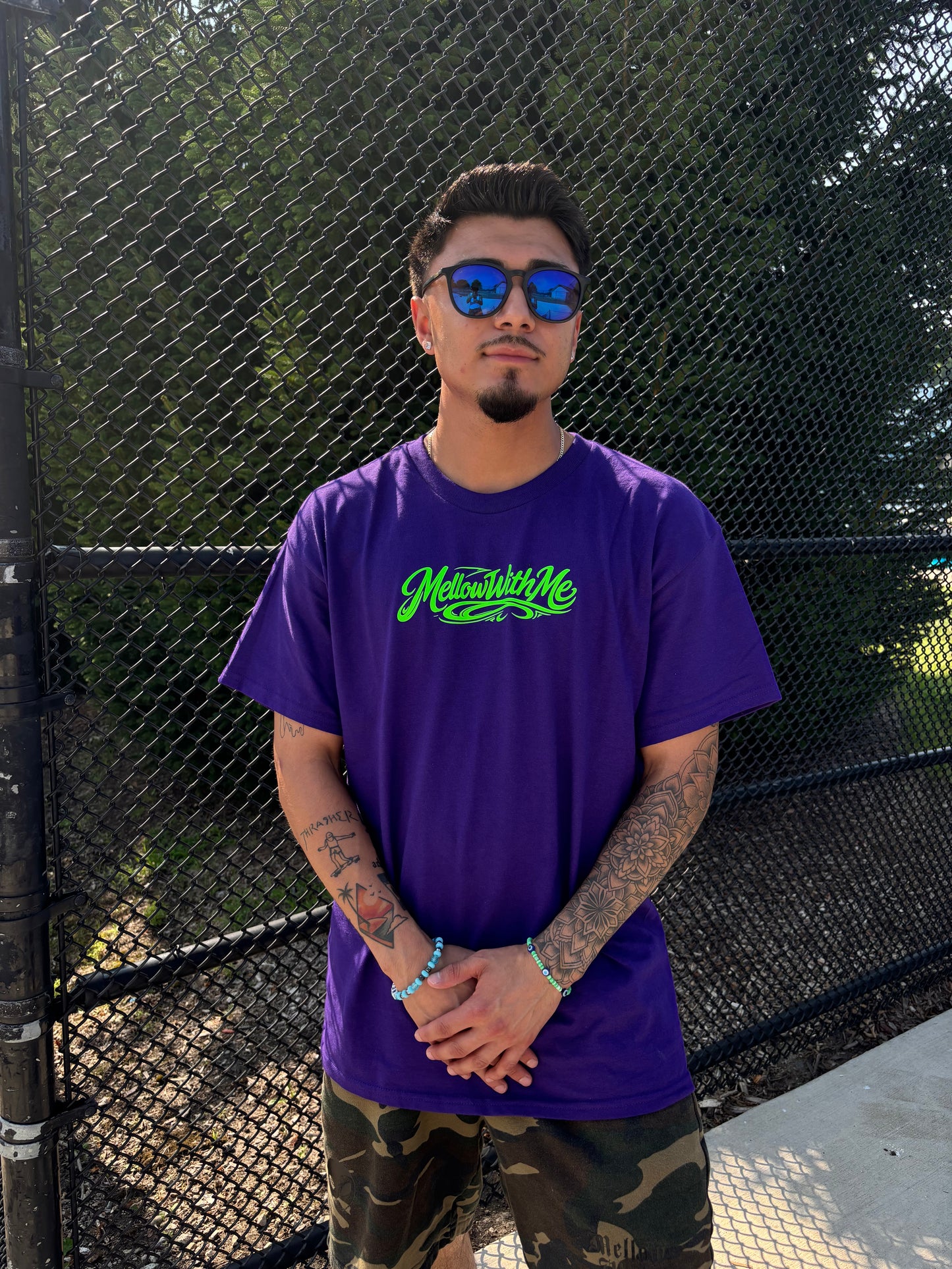 A “Mellow Motion” Joker Glow in the Dark Tee
