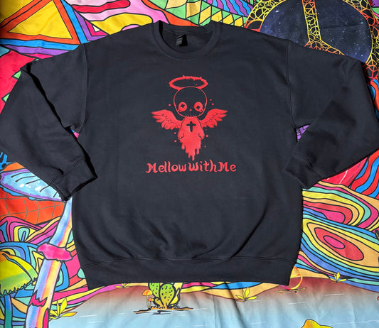 A Angel Of Darkness MellowWithMe Crew Neck