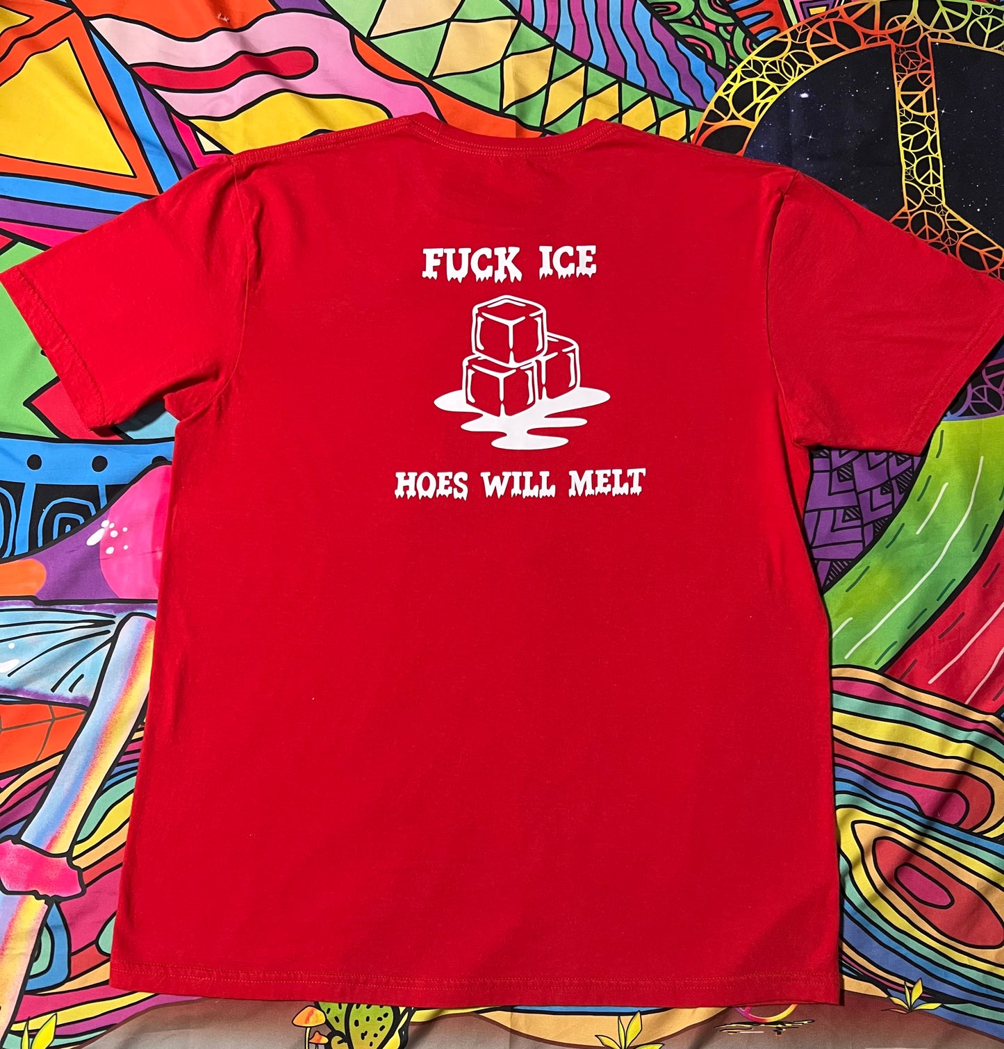 F*ck Ice 🧊 Red T-shirt