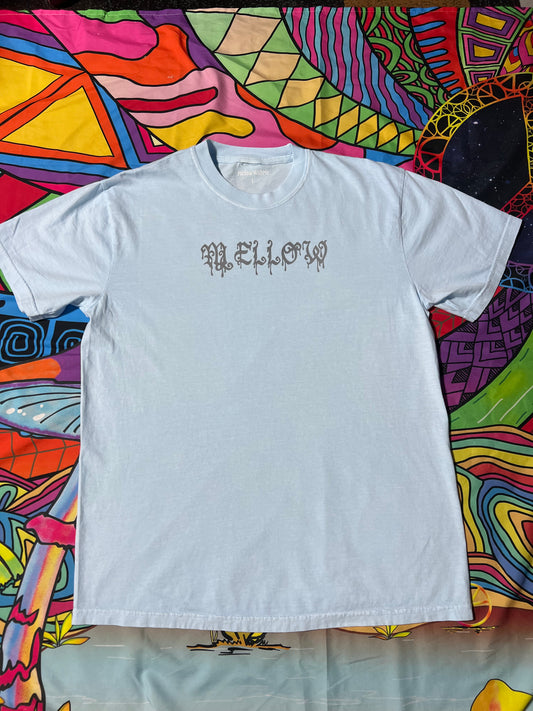 Drip Mellow Holographic Baby Blue T
