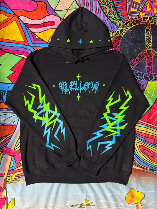 A “Astral Mellow” Glow in the Dark Hoodie