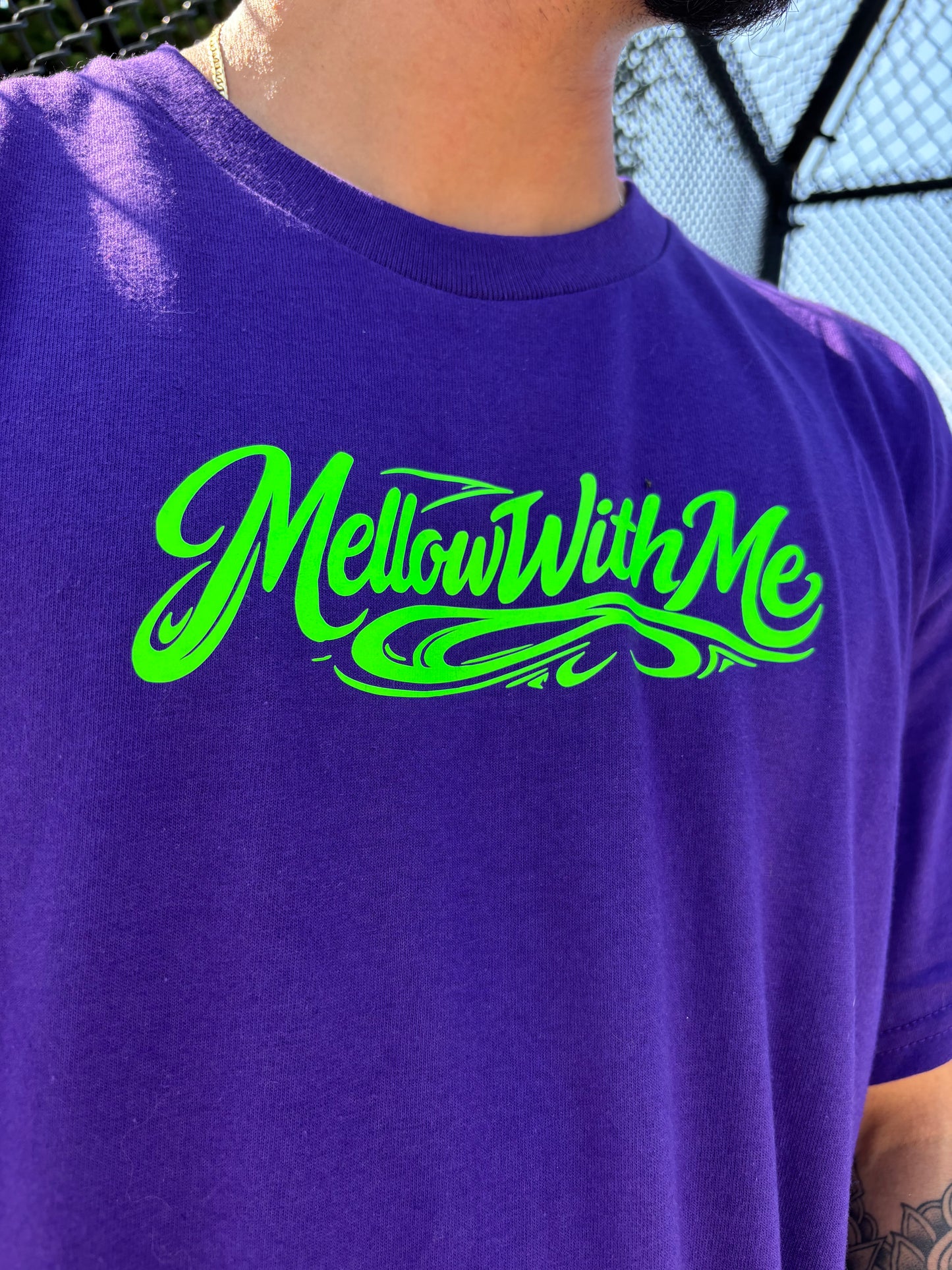 A “Mellow Motion” Joker Glow in the Dark Tee