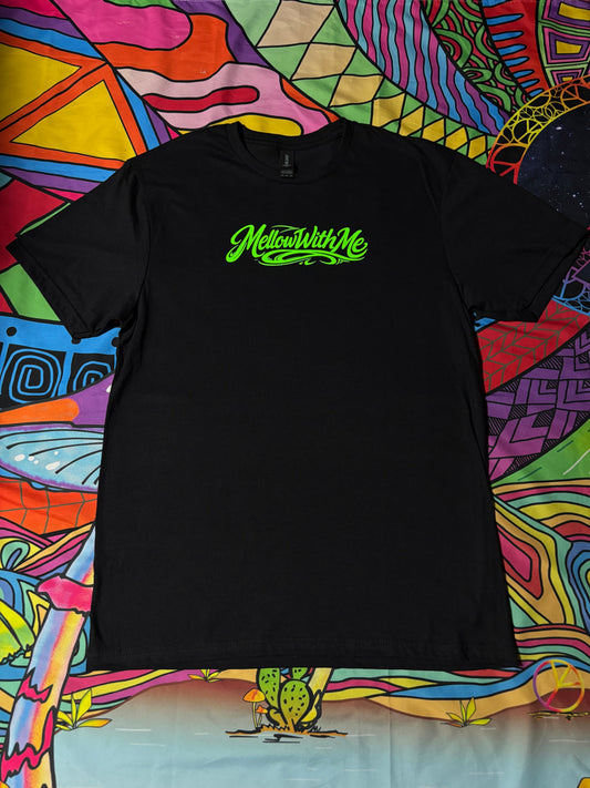 A “Mellow Motion” Green Glow Tee