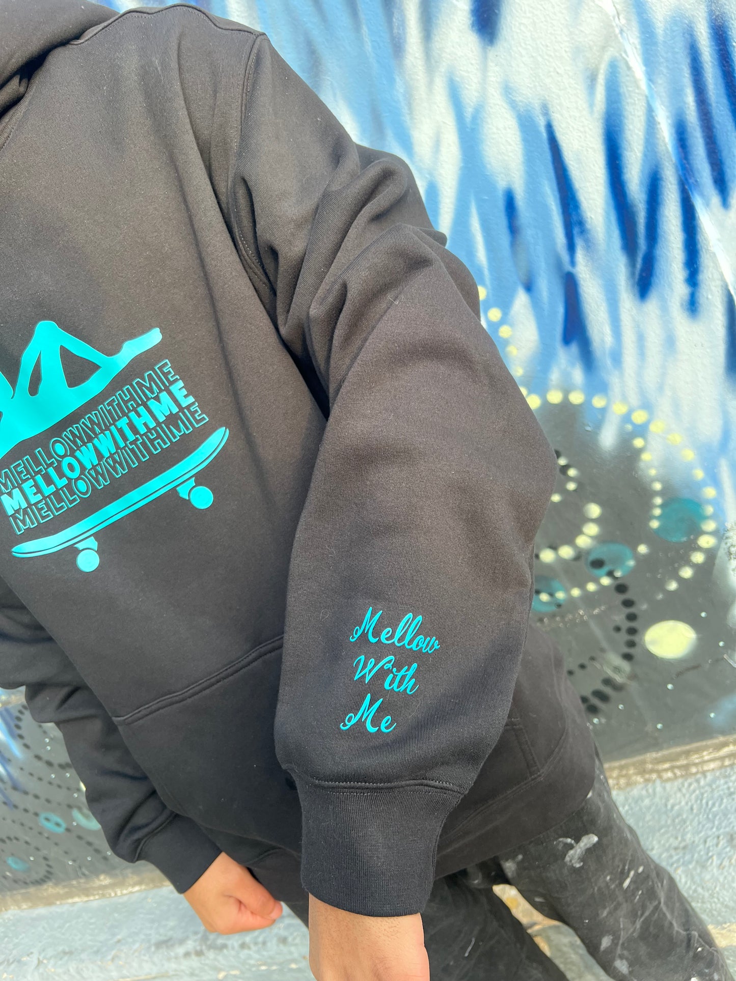 Layback Mellow Blue hoodie